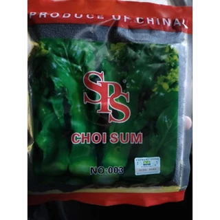 Hạt giống cải ngồng SPS CHOI SUM No 003 - Ngồng cọng xanh thân mập Trung Quốc