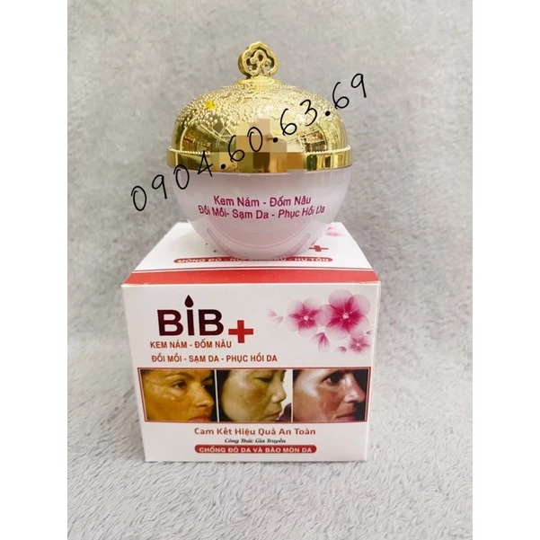 Kem BIB 32g Nám-Đốm Nâu-Đồi Mồi-Sạm Da-Phục Hồi Da