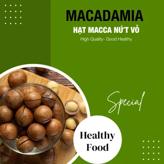 Macca nứt vỏ size đại kèm đồ khui hộp 500g, hạt macca daklak sấy chín chuẩn sạch