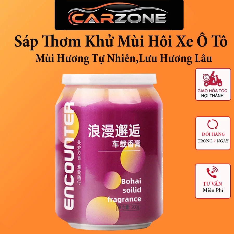 Sáp Thom Ô Tô Khử Mùi Hôi Xe Ô Tô,Phòng Vệ Sinh,Phòng Ngủ, Mùi Hương Rễ Chịu VER 2