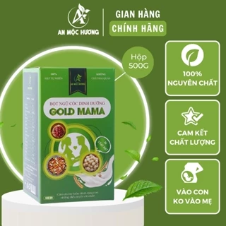 Bột ngũ cốc mẹ bầu GOLD MAMA 24 loại hạt cao cấp (500 Gram), giảm nghén, chống táo bón