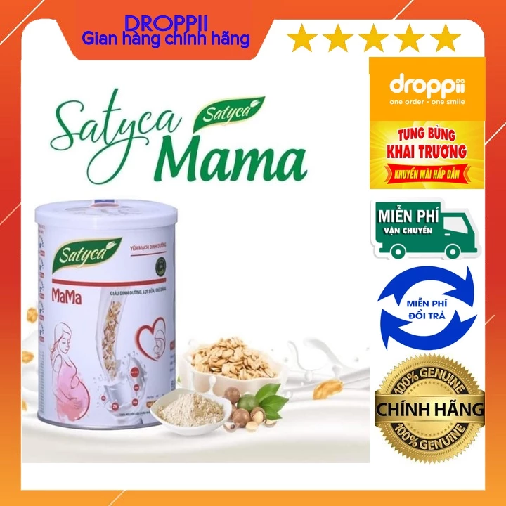 Sữa Yến Mạch Dinh Dưỡng Satyca MaMa