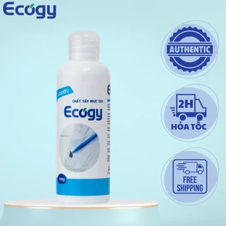 Dung dịch tẩy vết mực bút bi Ecogy e35 chuyên dụng - tẩy sạch các loại vết mực bám trên quần áo