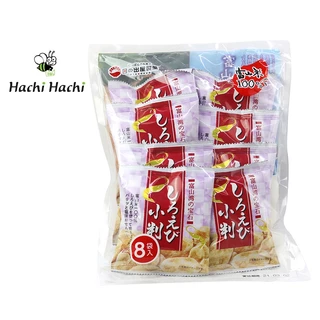 Bánh gạo vị tôm trắng Hinodeya Seika 104g (13gx8gói) - Hachi Hachi Japan Shop