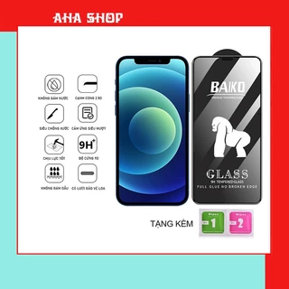 Kính cường lực Iphone kingkong baiko full màn 6 7 7plus 8plus x xsmax 11 11promax 12 12promax 13 14 pro max promax BAIKO