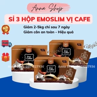 [ FreeShip + Quà TẶNG] COMBO 3 Hộp BỘT CÀ PHÊ GIẢM CÂN CHÍNH HÃNG CAFE