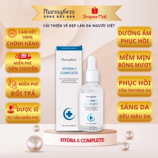 [NSX] Tinh chất vitamin B5 dưỡng ẩm, hỗ trợ phục hồi da Pharmaform Hydra 5 Complete Serum 30ml