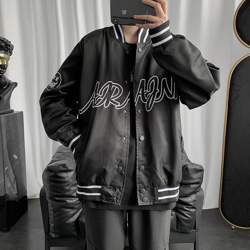 Áo khoác Bomber varsity jacket AjR Thời Trang Nam Cao Cấp