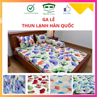 1 ga grap lẻ trải giường thun lạnh Hàn Quốc đủ size nệm 1m,1m2,1m4,1m6,1m8,2m,2m2 mẫu hoa