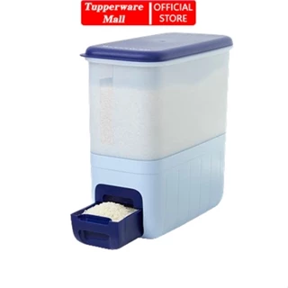 Thùng gạo Tupperware Ricesmart Aqua 5Kg/10kg