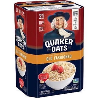 Hộp 4.52kg Yến mạch Quaker Oats Nguyên hạt Cán dẹt