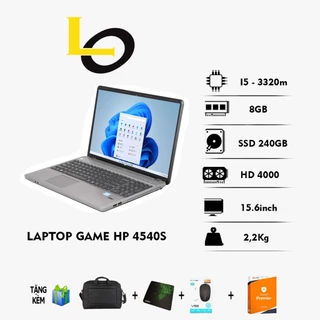 Laptop Gaming đồ hoạ cũ HP 4545s Core i5 /Ram 8Gb/Ổ SSD 256GB /Màn to/ MáyTính Rẻ - bền Chạy 24/24