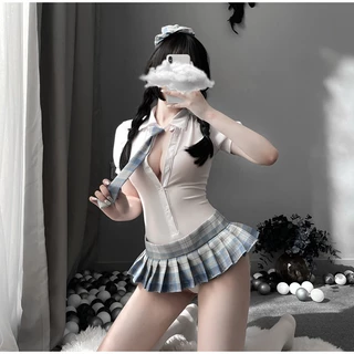 Cosplay hóa trang học sinh xinh xắn sexy quyến rũ gợi cảm mã 830