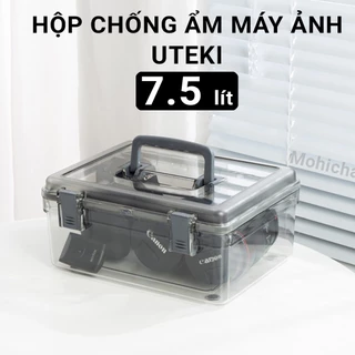 Hộp chống ẩm máy ảnh chuyên dụng Uteki 7.5 lít kích thước 32x25x15 cm, Hàng chính hãng