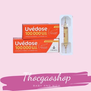 Vitamin D3 1 liều 3 tháng Uvedose Pháp dành cho bé trên 1 tuổi