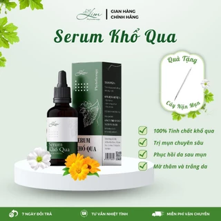 SERUM KHỔ QUA NGỪA MỤN GIẢM THÂM THU NHỎ LỔ CHÂN LÔNG