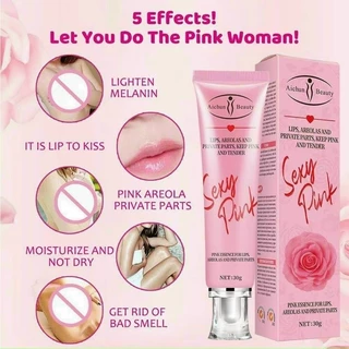 Kem Chống Thâm Môi - Làm Hồng Môi - Nhũ Hoa - Vùng Kín Sexy Pink Aichun Beauty 30g