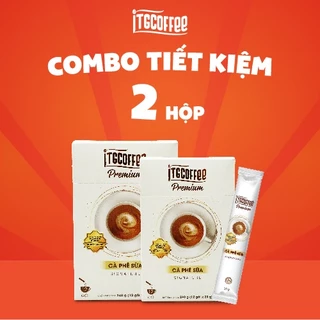 COMBO TIẾT KIỆM 2 HỘP CÀ PHÊ SỮA HÒA TAN SIGNATURE - ITGCOFFEE PREMIUM - Hộp 240g (12 gói x 20g)