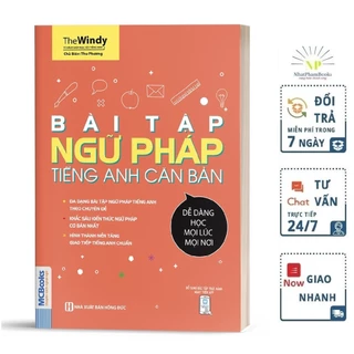 Cuốn sách Bài Tập Ngữ Pháp Tiếng Anh Căn Bản (Phiên Bản Chibi )