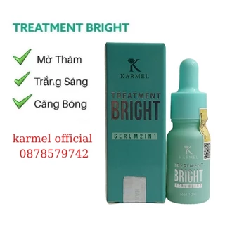 serum trắng da mờ thâm kamel treatment bright 10ML tại nhà, serum giảm thâm mụn - toner căng bóng da