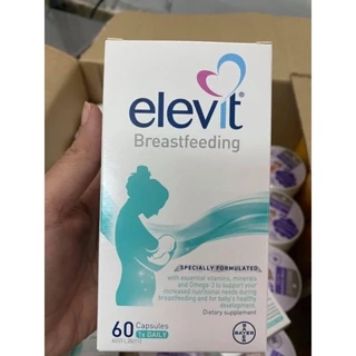 Elevit bú, cho mẹ sau khi sinh và cho con bú, 60 viên ( sau sinh)