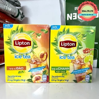 Lipton hoà tan Ice tea chanh, đào -