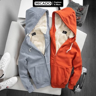 Áo hoodies nam lót lông cực ấm kiểu dáng hàn quốc siêu hot Micado