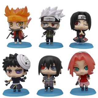 Mô hình Naruto chibi  nhân vật Naruto Sasuke Sakura Gaara Itachi Kakashi Hinata Jiraira ... Figure Anime Naruto