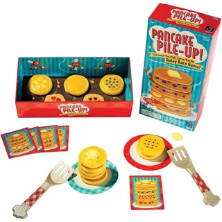 [Hàng nhập khẩu Mỹ] Bộ đồ chơi phát triển vận động và toán học - Pancake Pile-Up!™ Relay Game Learning Resources