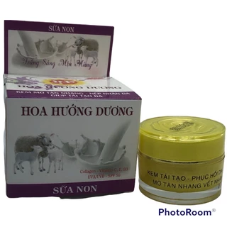 Kem Chính Hãng Hoa Hướng Dương Mờ Tàng Nhang-Nếp Nhăn Da-Giúp Tái Tạo Da