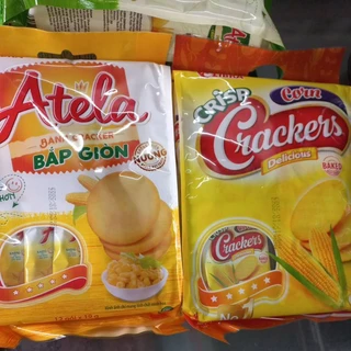 Bánh cracker libra Atela ngô 228g