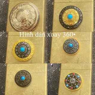 Hình dán xoay 360 độ, dán Zip, dán ốp Điện Thoại..