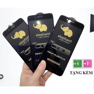 Kính Cường Lực Con voi 6D Full Màn Elephant IPHONE 6/6s/7/8/plus/X/Xs/Xr/XsMax/11/12/13/14/Pro/ProMax/Pro/Lus/Max