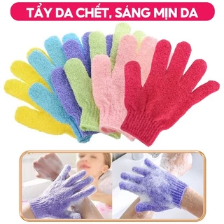 Găng Tay Tắm Bath Gloves Tẩy Da Chết Cho Da Sáng Mịn