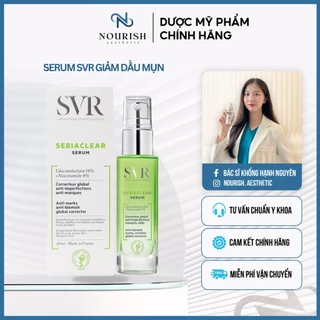 Tinh Chất SVR Sebiaclear Serum Giúp Giảm Mụn Thông Thoáng Lỗ Chân Lông (30ml)