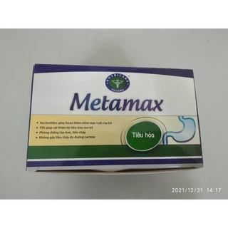 metamax (hộp 10 gói)- dinh dưỡng dành cho người rối loan tiêu hoá