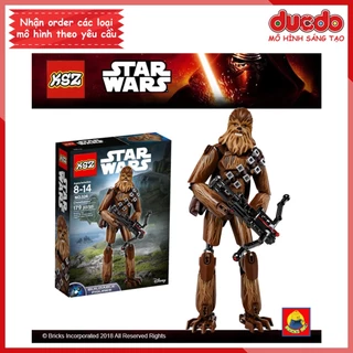 (Đóng túi) No.324 Lắp ghép Chiến tranh giữa các vì sao Chewbacca - Đồ chơi Xếp hình Mô hình Minifigures 75530