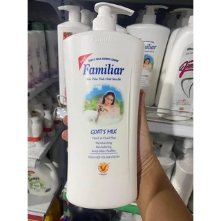 Sữa tắm dê dưỡng da Familar  chai 1000ml