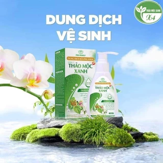 Dung dịch vệ sinh phụ nữ thảo mộc xanh x4