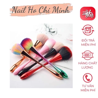 Chổi Phủi Bụi Nail Cán Dài và Cán Ngắn