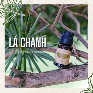 Tinh Dầu Lá Chanh 10ml, 30ml Tinh Dầu Thiên Nhiên Nguyên Chất, Farm & Forest, Đuổi Côn Trùng, Xông Thải Độc Tố