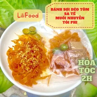 Bánh Tráng Sợi Dẻo Tôm Tỏi Siêu Ngon LiliFood