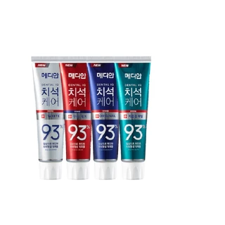 [4 MÀU] Kem Đánh Răng Giúp Trắng Răng, Giảm Ố, Loại Bỏ Mùi Hôi Median Dental IQ 93% Toothpaste 120g