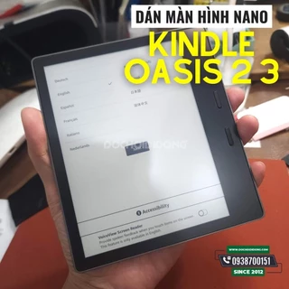 Dán bảo vệ màn hình Kindle Oasis 2 3 tăng cường lực chống vỡ nguyên liệu nhựa nano cao cấp