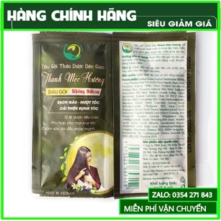 [Chính Hãng] Dầu Gội Dược Liệu Thanh Mộc Hương Dạng Gói Nhỏ 7,8ml