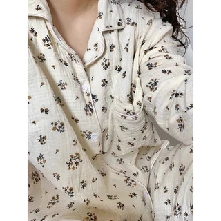 Bộ ngủ pyjama dài tay siêu xinh new🌸(A07-10)