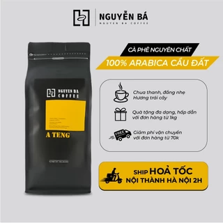 Cà phê nguyên chất Arabica Cầu Đất A TENG Nguyễn Bá Coffee - Cafe rang xay nguyên chất cho pha phin, pha máy, Cold Brew