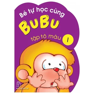 Sách - Bé Tự Học Cùng Bubu - Tập Tô Màu 1 - 8934974183327