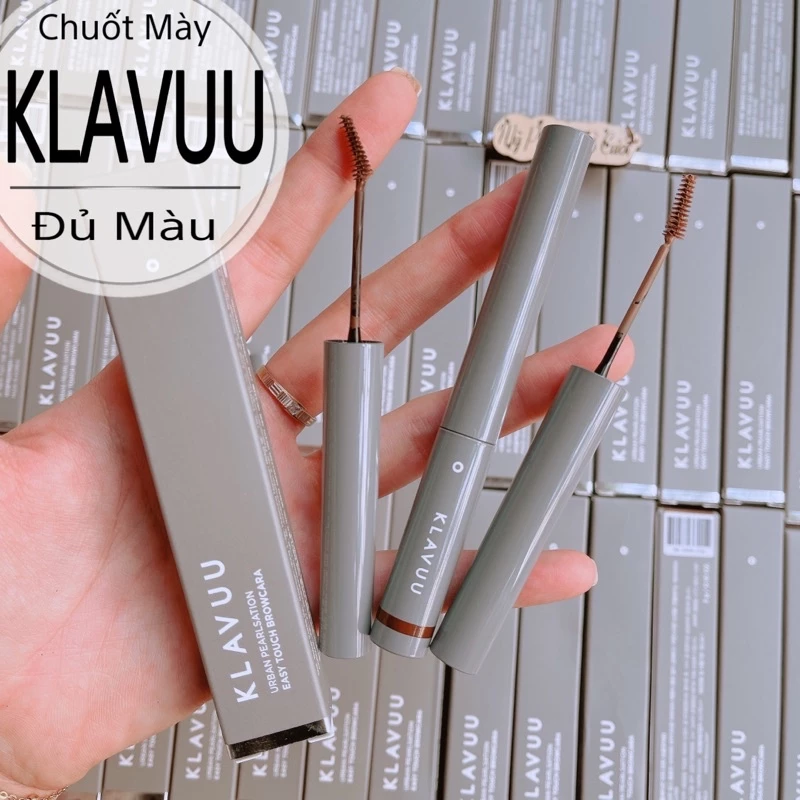 Mascara Lông Mày KLAVUU Urban Pearlsation Easy Touch Browcara 3G [Chính Hãng]