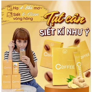 Combo 2 Hộp Cà Phê Gừng Giảm Cân - Ginger Coffee Tặng Đai, 1 Hộp 20 gói